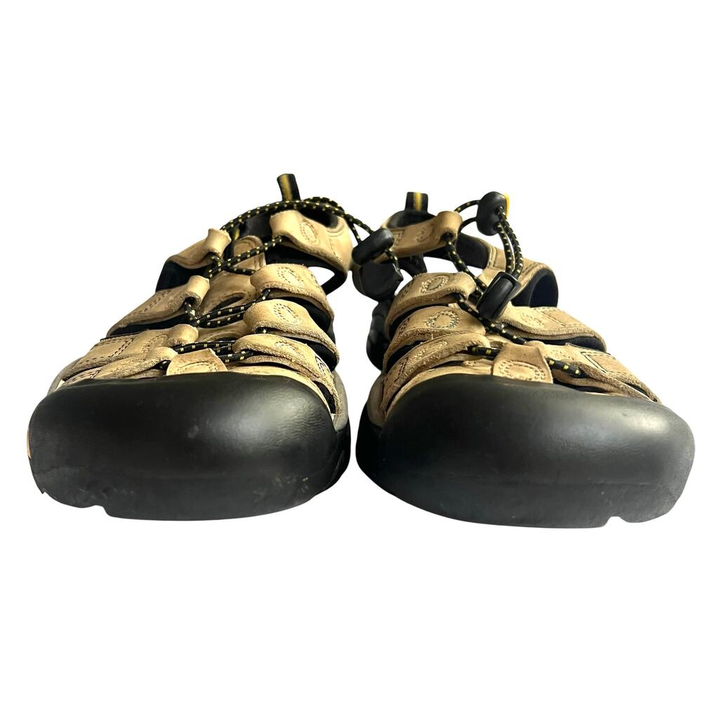 KEEN Newport H2 Leather Sandals Women’s 6 Tan Closed Toe Hiking - Picture 3 of 11